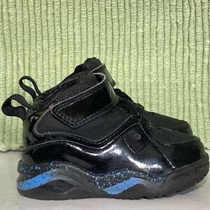 Nike Air Jordan True Flight Kids Black/Blue Athletic Sneakers Shoes Size US 4C